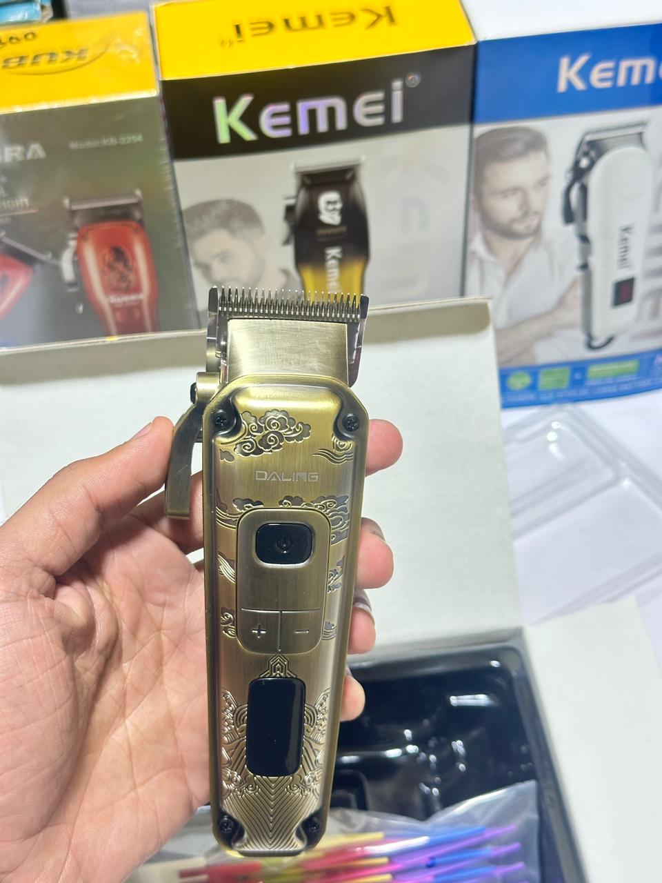 Daling RF-601 Electric Hair Clipper Rechargeable Shaver Beard trimmer