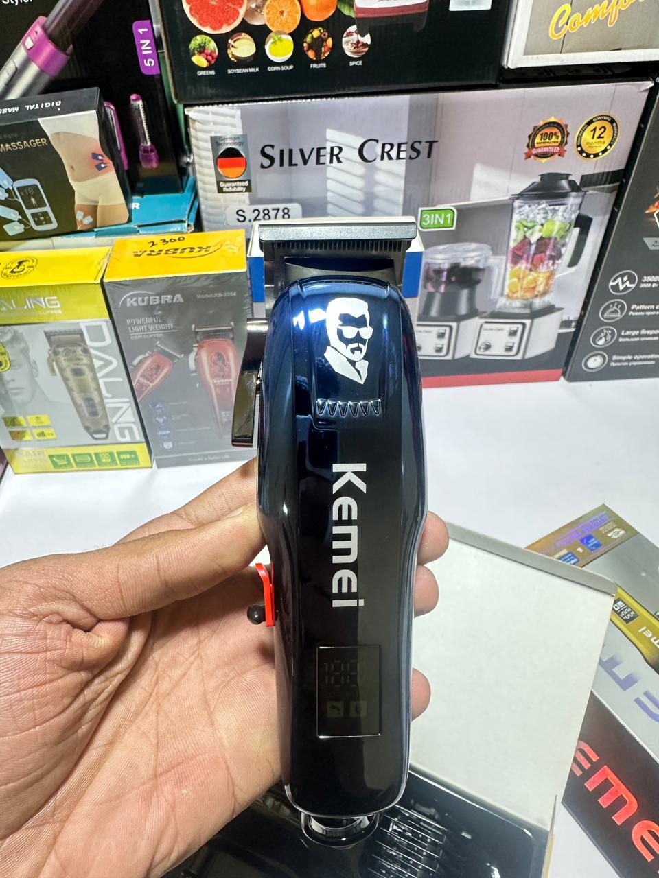 KEMEI km-8501 Cordless Hair Clipper Set Professional Barber Carving Cutting Machine Hair Trimmer Clipper