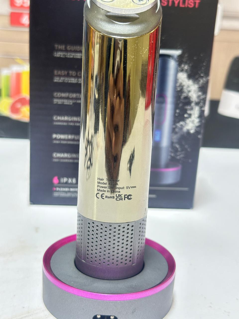 G63 Trimmer | UK Lott | Imported Hair Clipper | 3 Guided Combs | Charger Dock