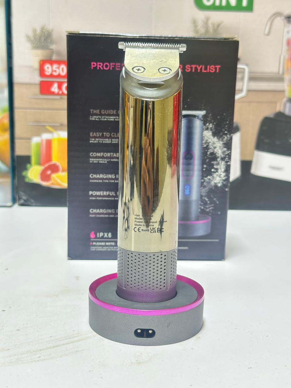G63 Trimmer | UK Lott | Imported Hair Clipper | 3 Guided Combs | Charger Dock