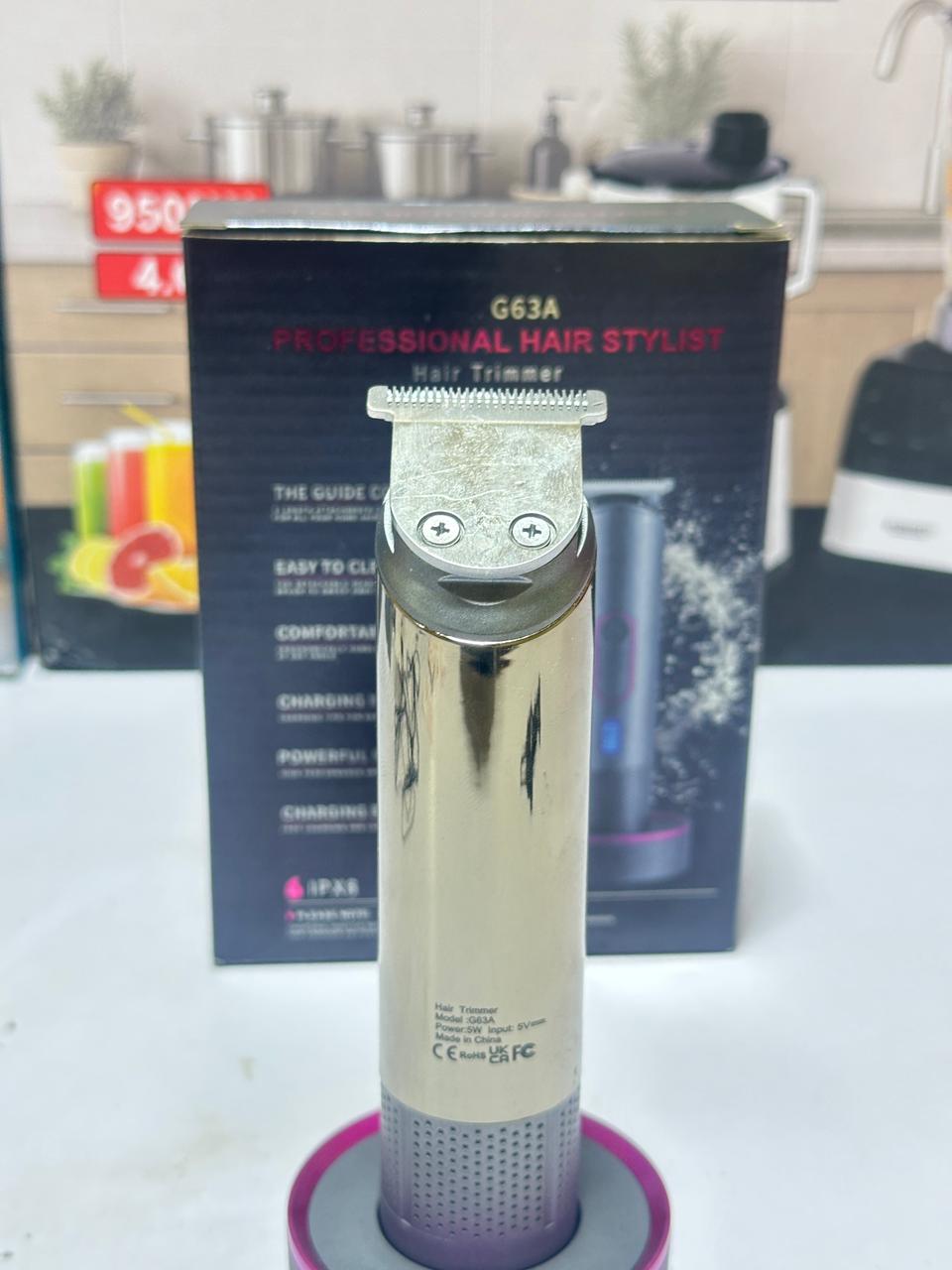 G63 Trimmer | UK Lott | Imported Hair Clipper | 3 Guided Combs | Charger Dock