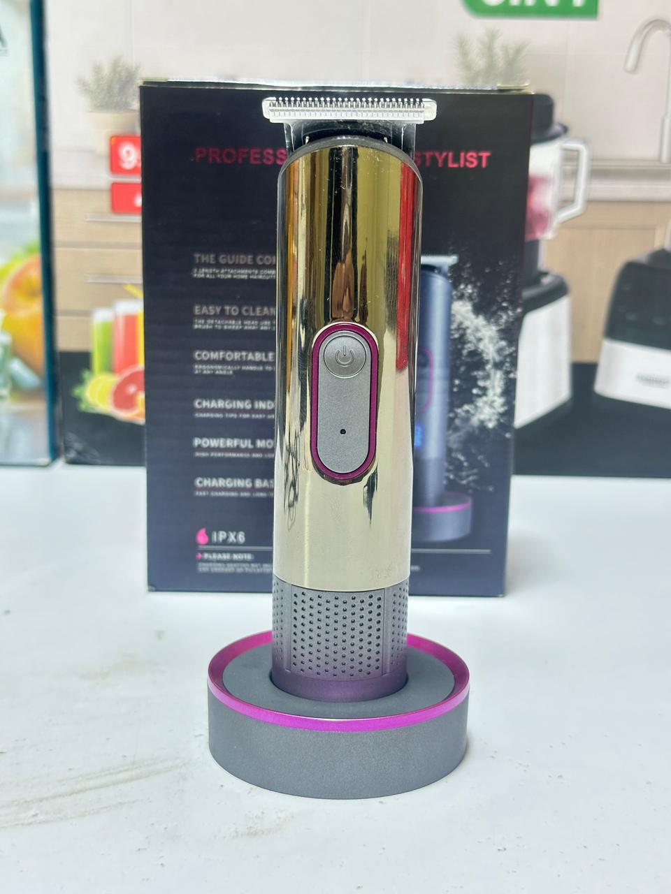 G63 Trimmer | UK Lott | Imported Hair Clipper | 3 Guided Combs | Charger Dock