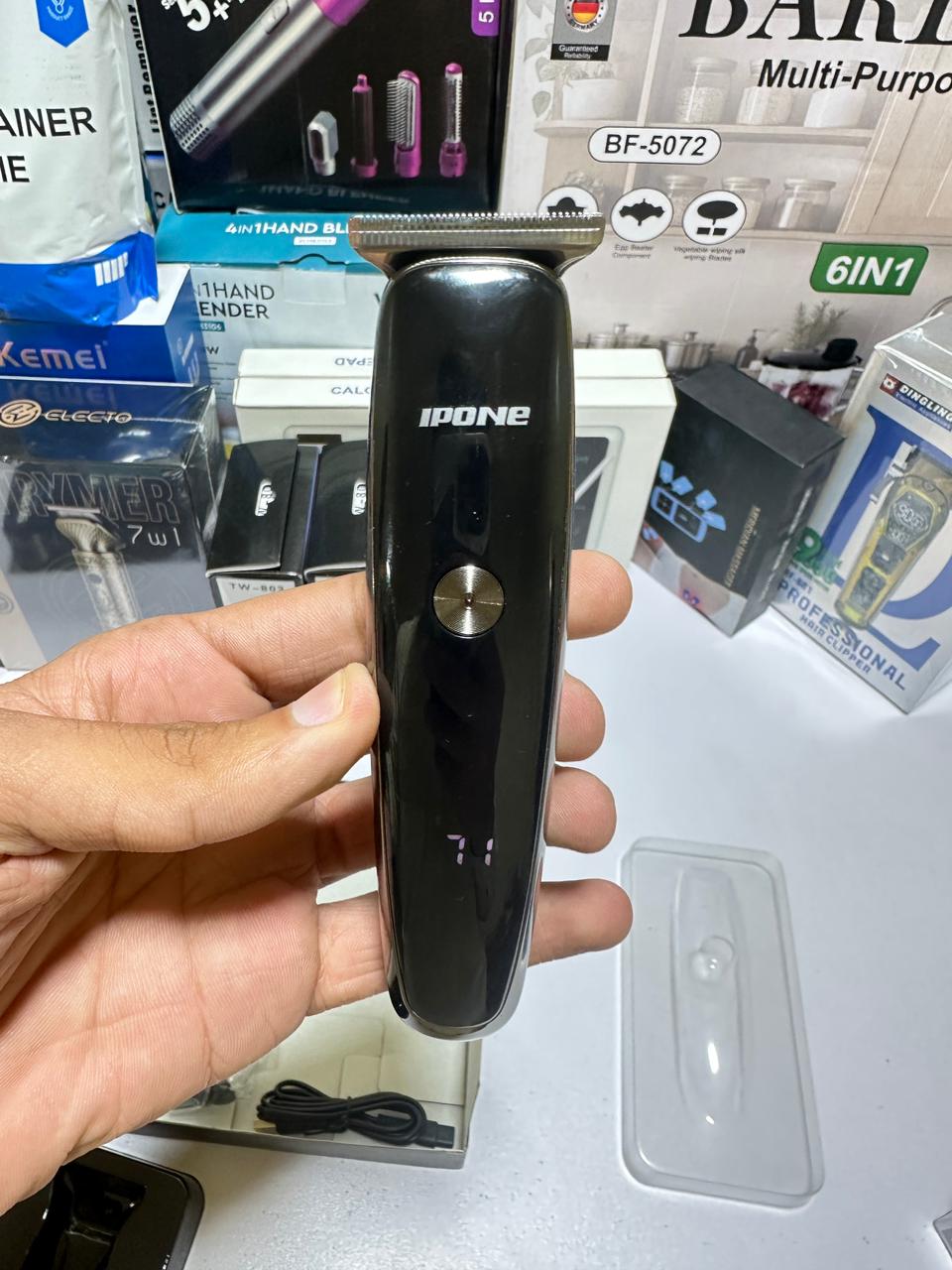 IPONE IP-789 Hair Clippers for Men Cordless Clippers for Hair Cutting Kit Professional Clippers Set for Men Hair Cutting & Grooming, Rechargeable Beard Trimmer