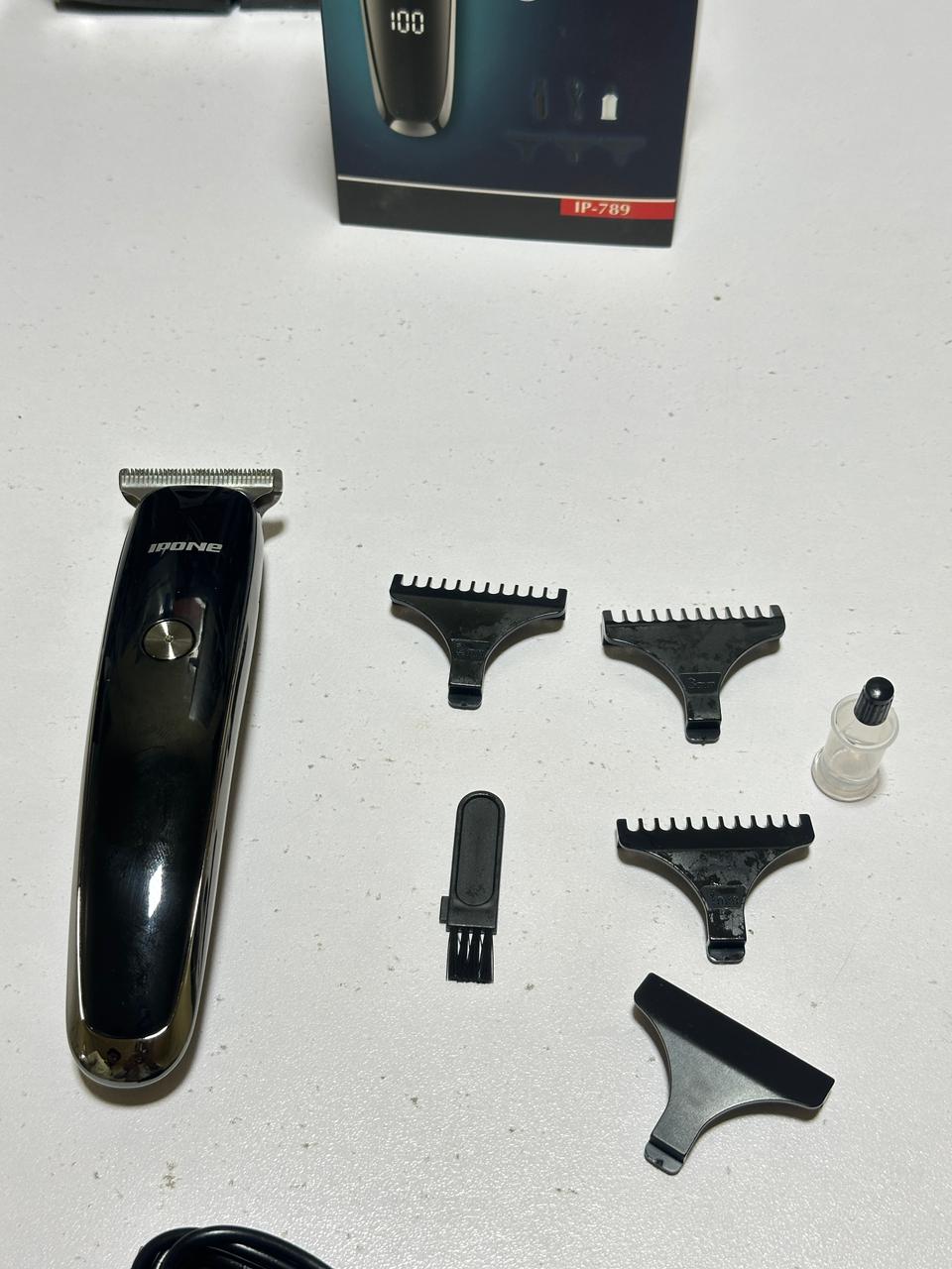 IPONE IP-789 Hair Clippers for Men Cordless Clippers for Hair Cutting Kit Professional Clippers Set for Men Hair Cutting & Grooming, Rechargeable Beard Trimmer