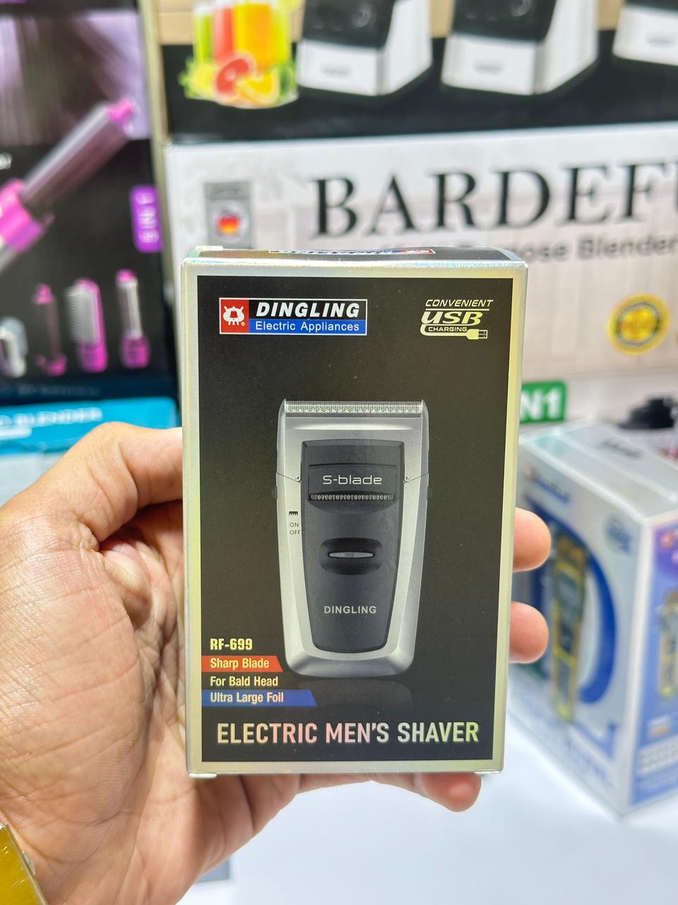 Dingling RF-699 Rechargeable Electric Shaver , sharp blade