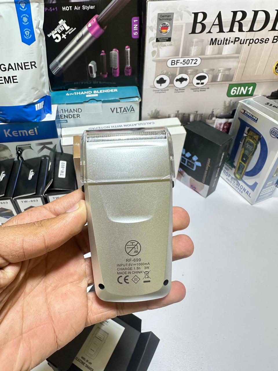 Dingling RF-699 Rechargeable Electric Shaver , sharp blade
