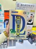 DINGLING RF-601 2000mAh High Quality Li-battery Professional Hair Clipper Stainless Steal Blades Led Digital Display Hair Trimmer