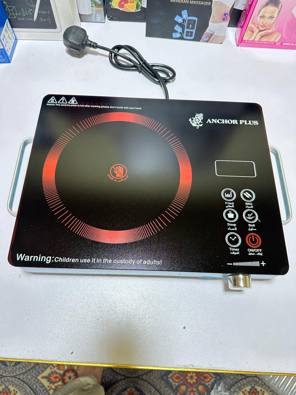 Germany Imported Ancher Plus 2200 Watts | Hotplate | infrared Cooker | Ceramic hotplate