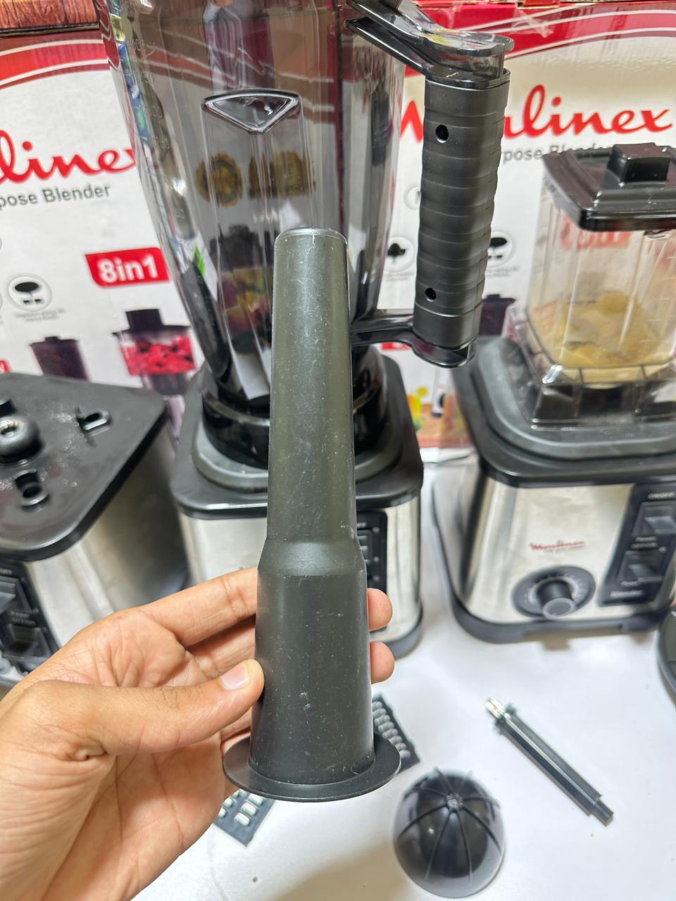 MOULINEX 8 in 1 Juicer Blender | Citrus Juicer | Chopper | Grinder | French Lott | 12 years international Warranty