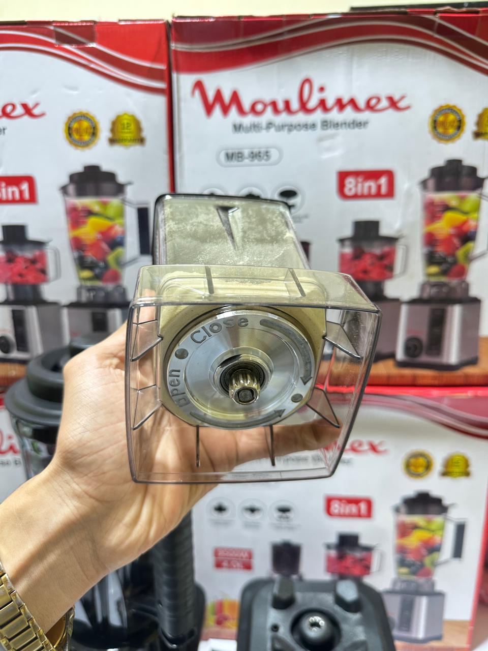 MOULINEX 8 in 1 Juicer Blender | Citrus Juicer | Chopper | Grinder | French Lott | 12 years international Warranty