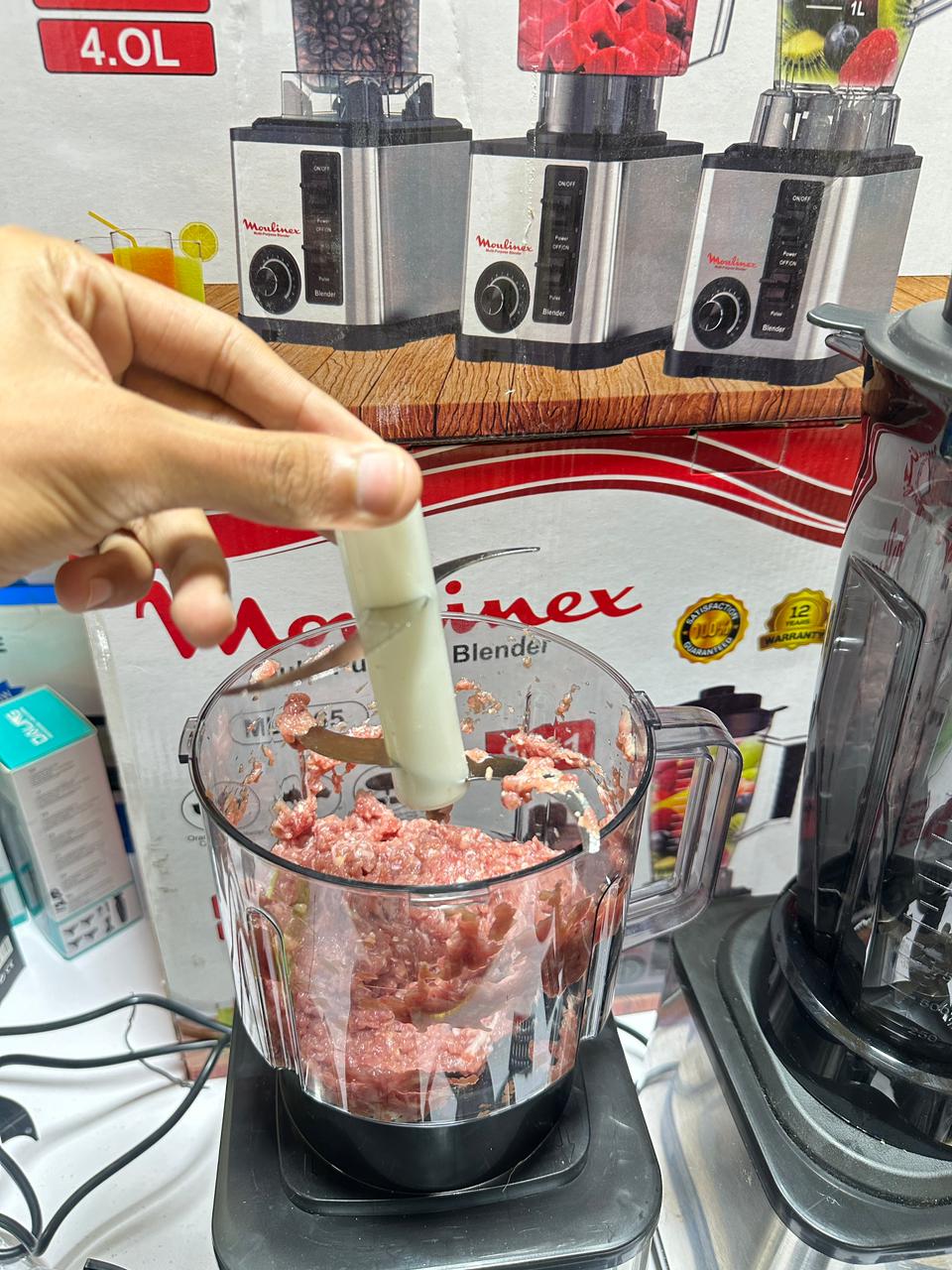 MOULINEX 8 in 1 Juicer Blender | Citrus Juicer | Chopper | Grinder | French Lott | 12 years international Warranty