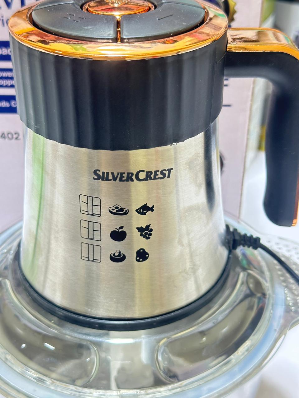 Silver Crest 3 Litre chopper | 5 Buttons | 1000 Watts | 10 Second Qeema