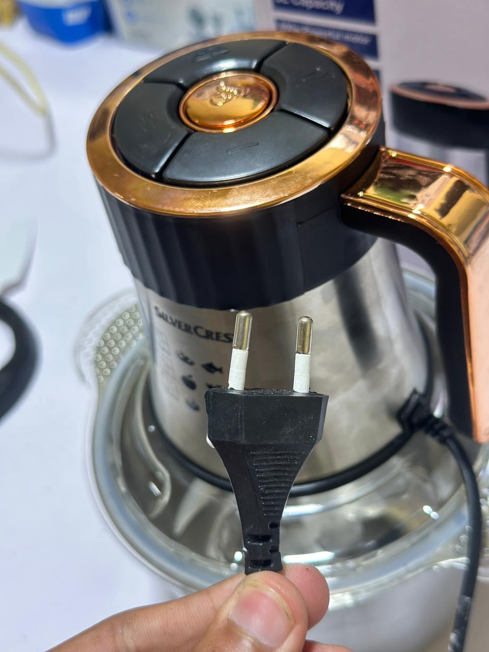 Silver Crest 3 Litre chopper | 5 Buttons | 1000 Watts | 10 Second Qeema