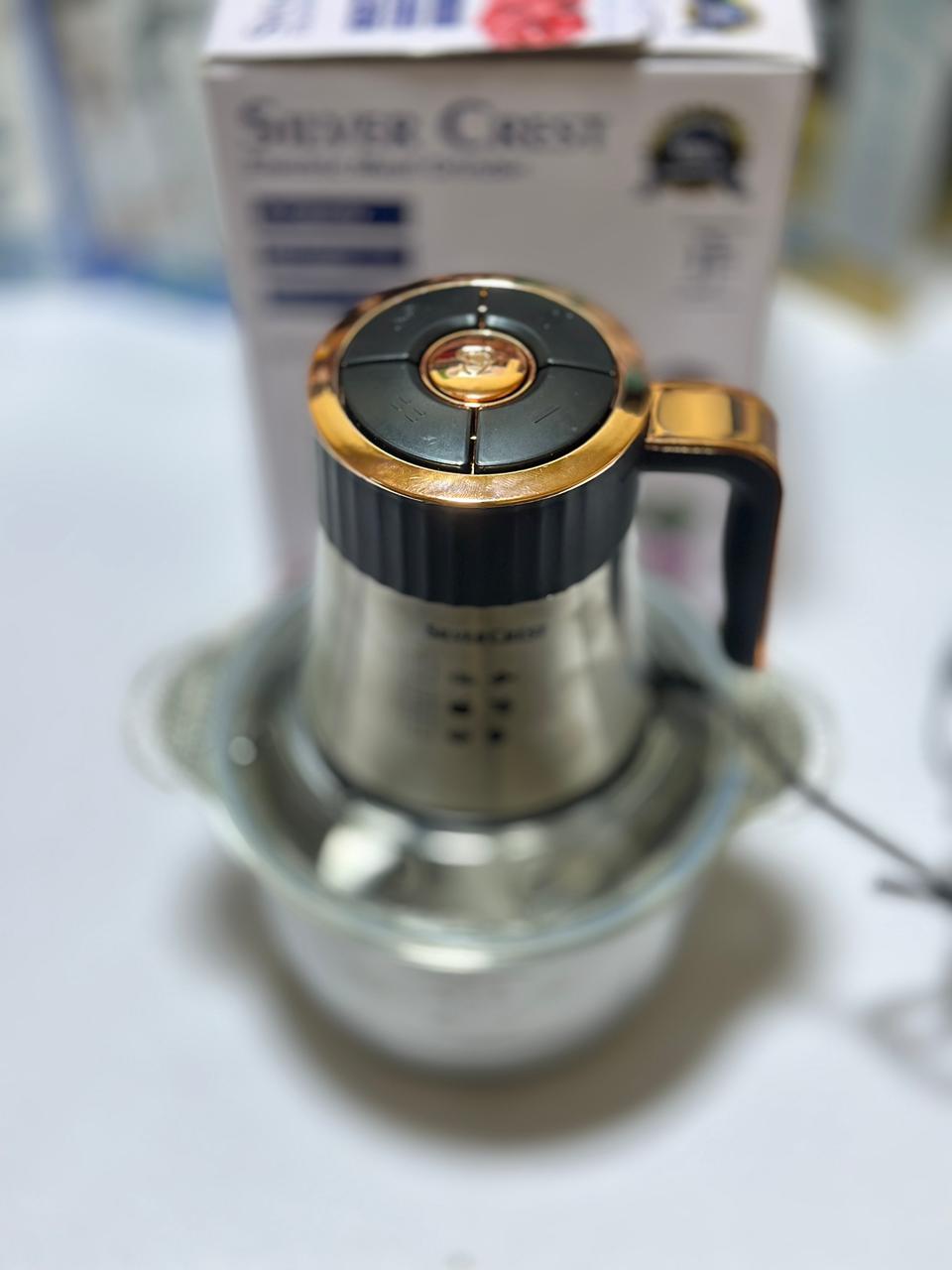 Silver Crest 3 Litre chopper | 5 Buttons | 1000 Watts | 10 Second Qeema