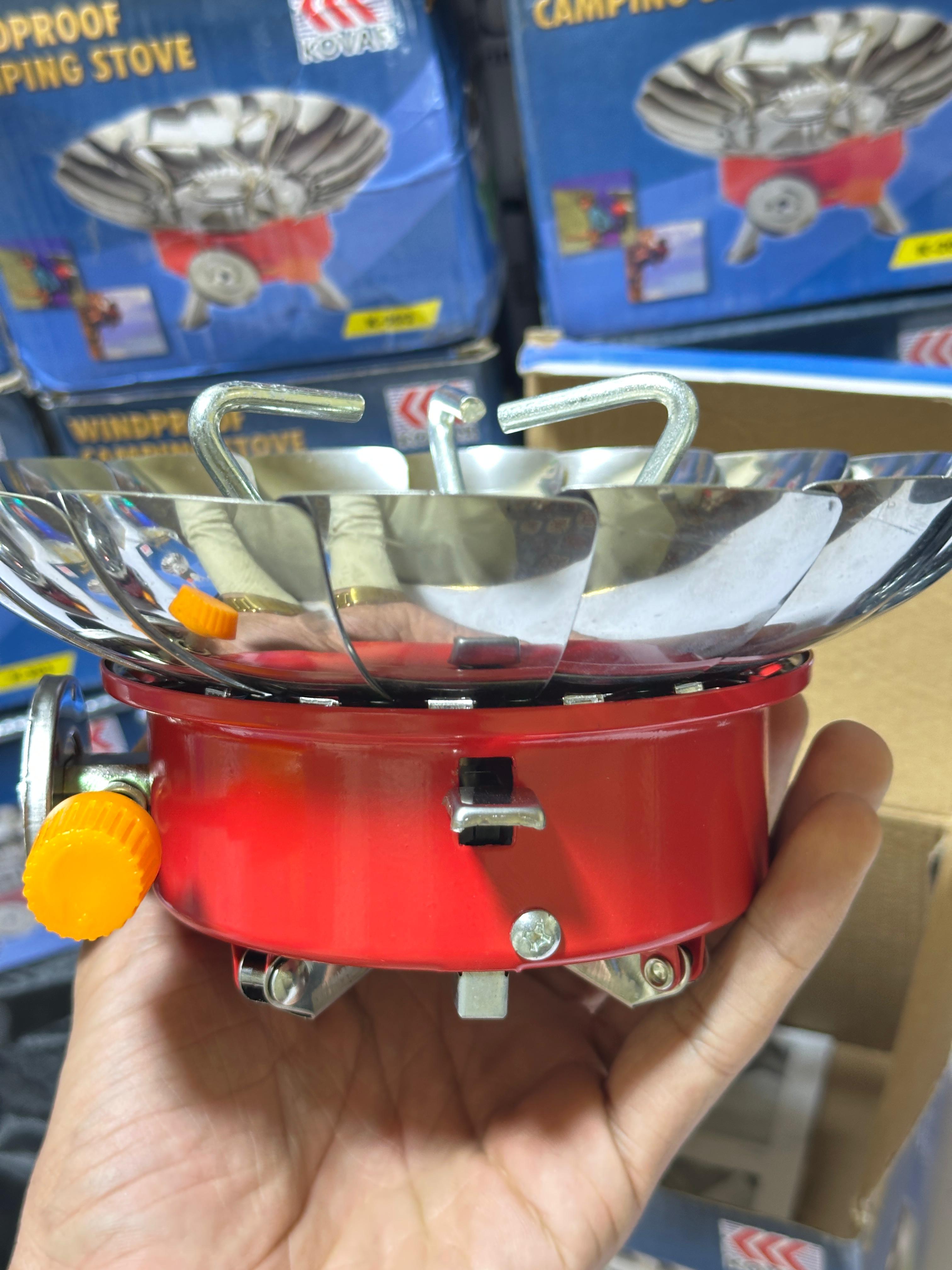 Mini Camping Stove | Butane operated | LPG connection | Windproof | Camping Gadget