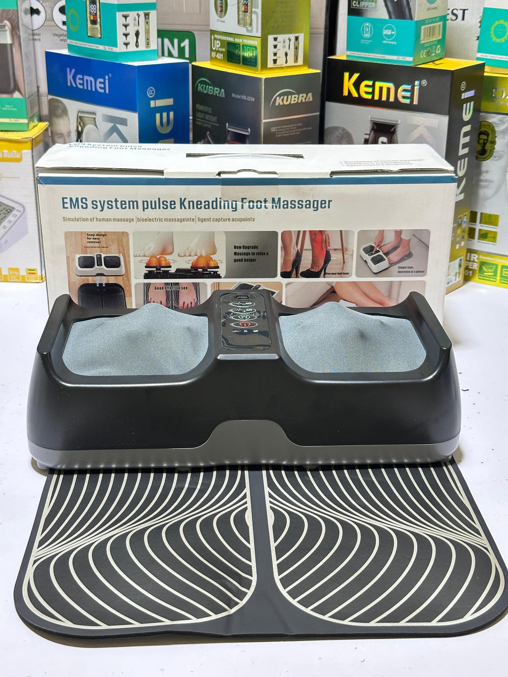 EMS Foot Massager | Pulse Massager | Foot kneeding Massager | Rechargeable | 2 in 1 imported