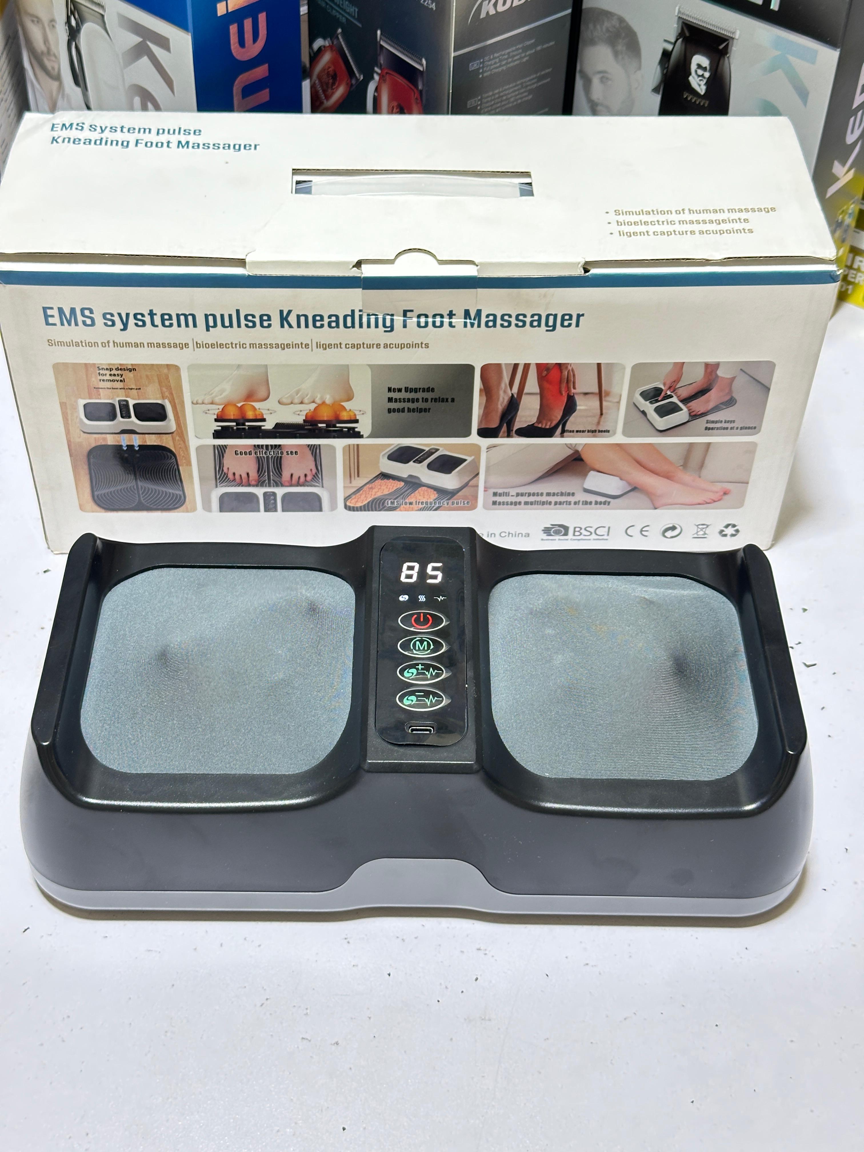 EMS Foot Massager | Pulse Massager | Foot kneeding Massager | Rechargeable | 2 in 1 imported