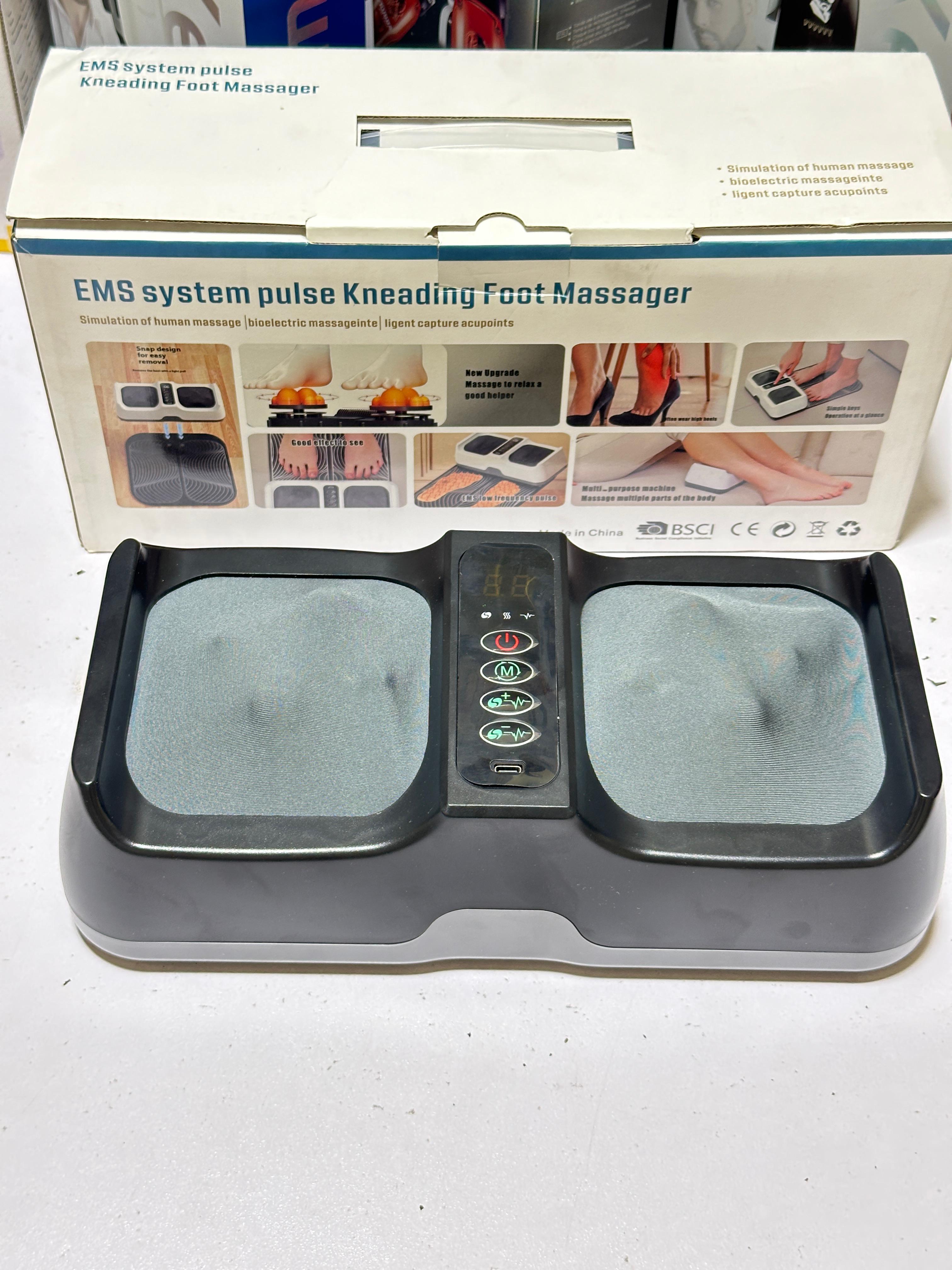 EMS Foot Massager | Pulse Massager | Foot kneeding Massager | Rechargeable | 2 in 1 imported