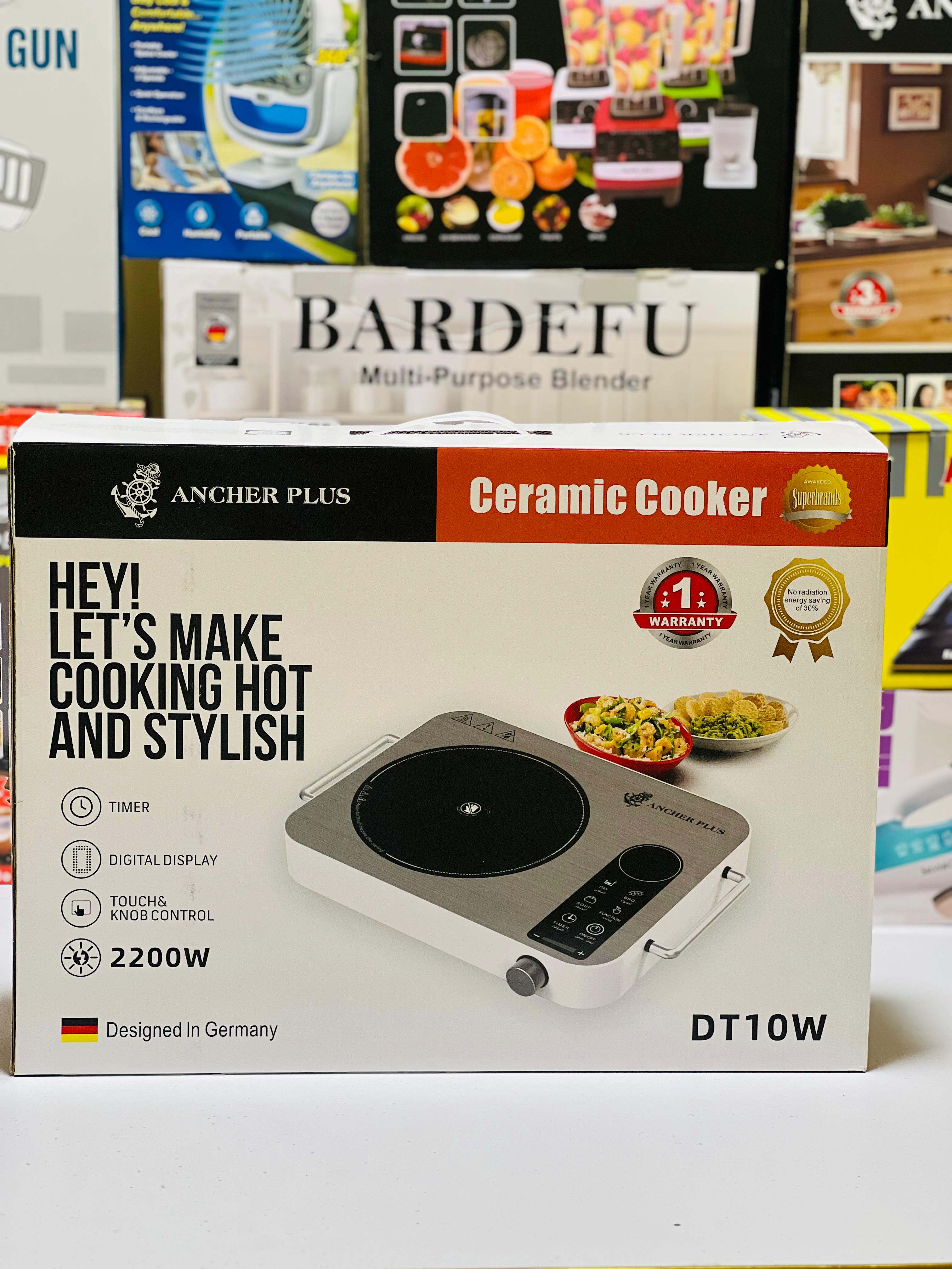 Ancher plus Hotplate | 2200 Watt | Original Ancher plus | integrated Fuse.