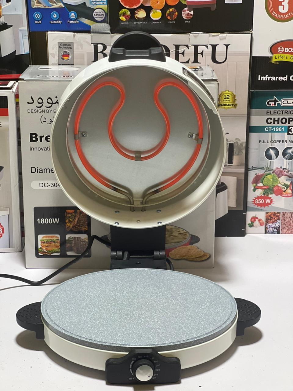 Kenwood Electric Arabian 36cm Bread Maker - Pizza Maker | Roti and Crepe Maker