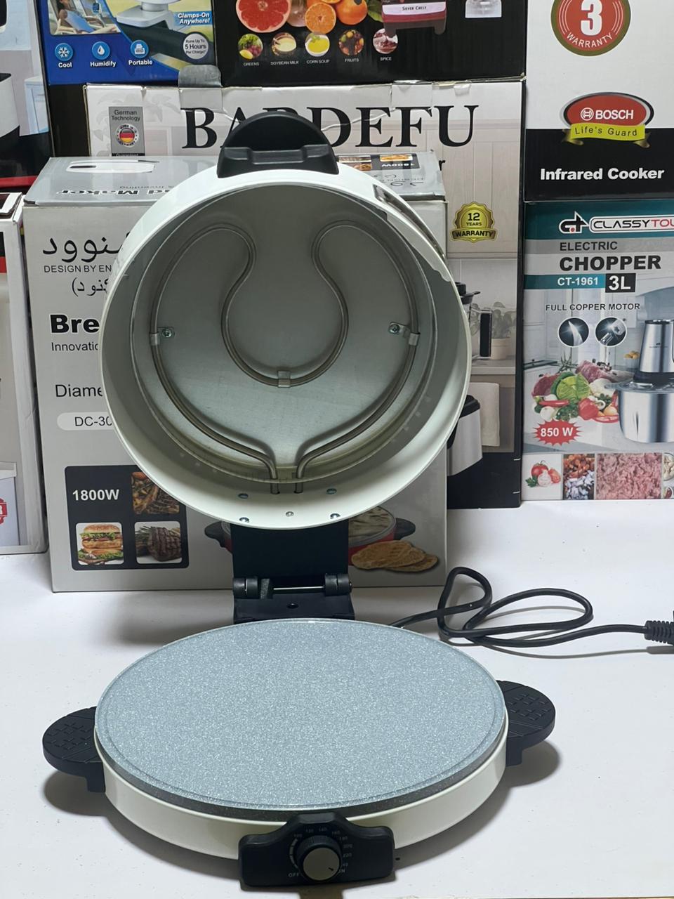 Kenwood Electric Arabian 36cm Bread Maker - Pizza Maker | Roti and Crepe Maker