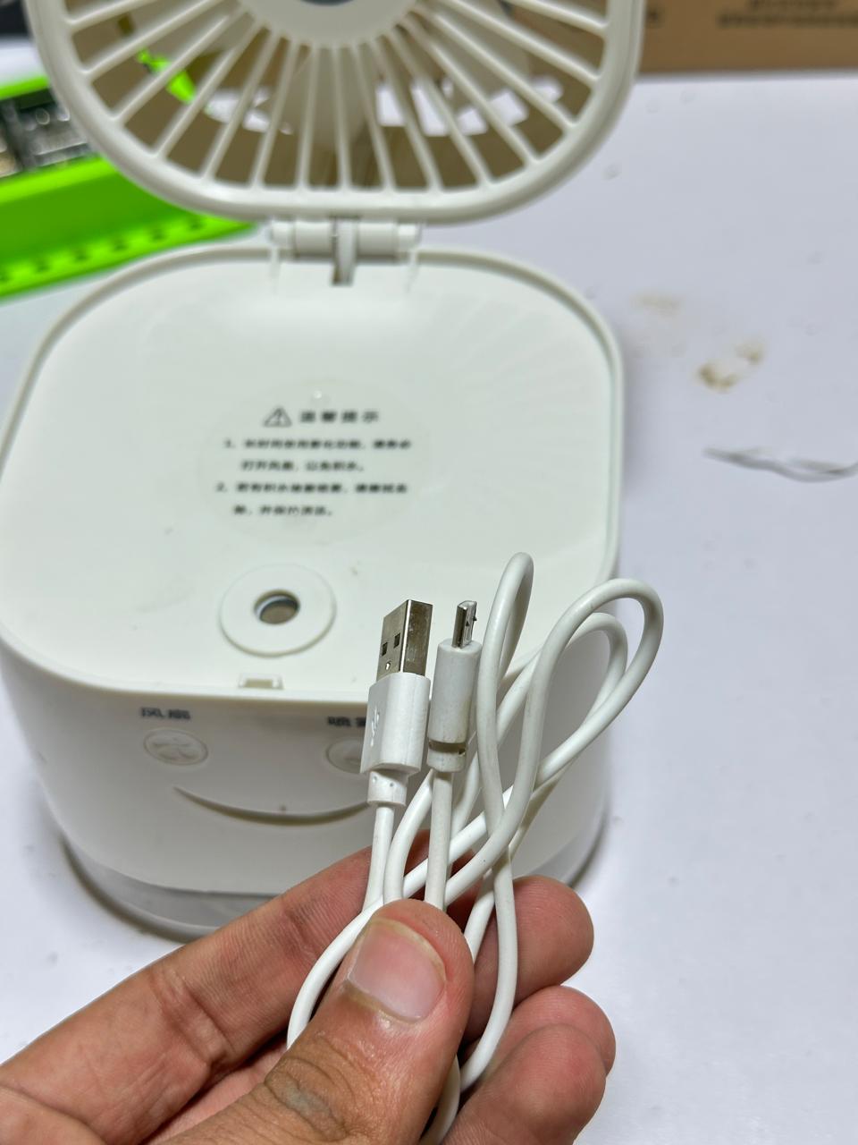 2 in 1 Cool Humidifer Fan | Mist Fan | Aroma Diffuser + Fan