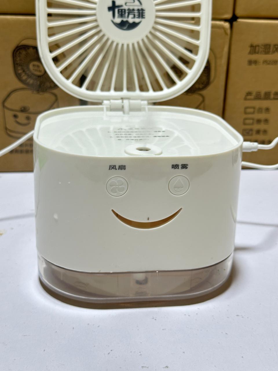 2 in 1 Cool Humidifer Fan | Mist Fan | Aroma Diffuser + Fan
