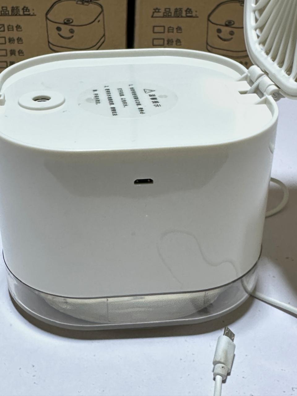 2 in 1 Cool Humidifer Fan | Mist Fan | Aroma Diffuser + Fan