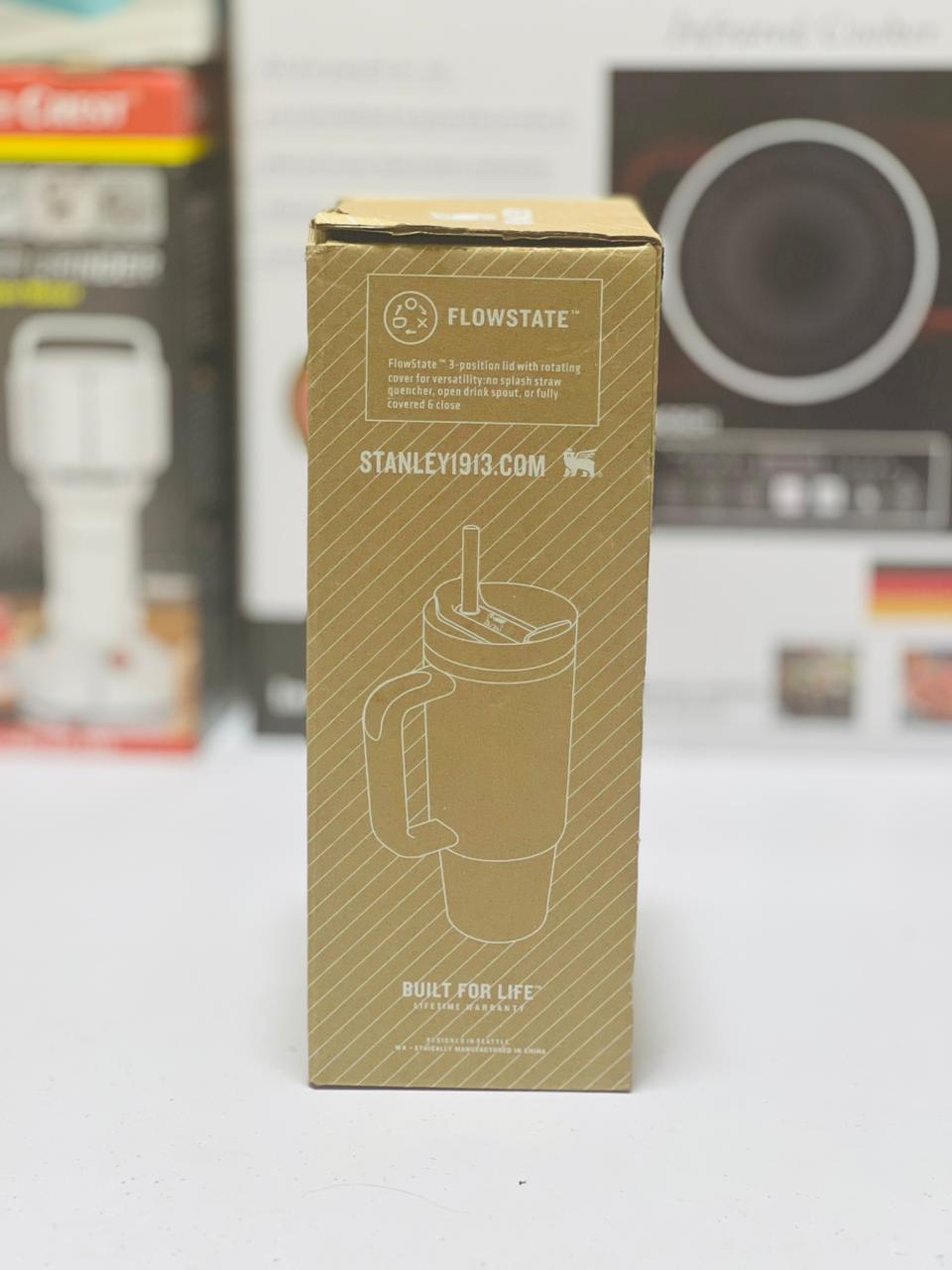 Stanley Tumbler 40 Oz. 1200ML Stanley Cup. Stainless Steel Vacuum Insulated Tumbler mugs with straw
