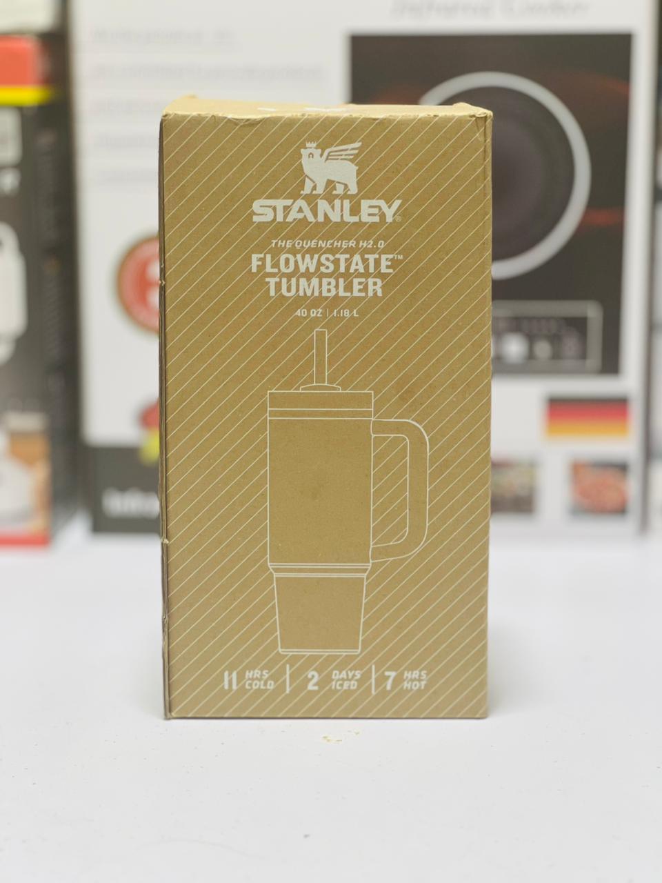 Stanley Tumbler 40 Oz. 1200ML Stanley Cup. Stainless Steel Vacuum Insulated Tumbler mugs with straw