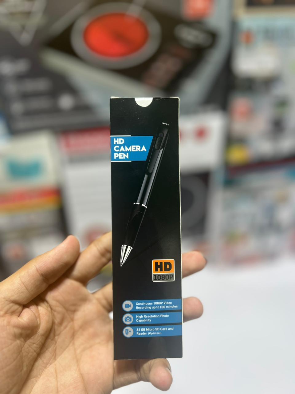 Mini Spy Camera 1080P HD Recording  - Spy Pen Camera, Hidden Camera Pen - Mini Camera Hidden Cam, Spy Cam with Small Camera