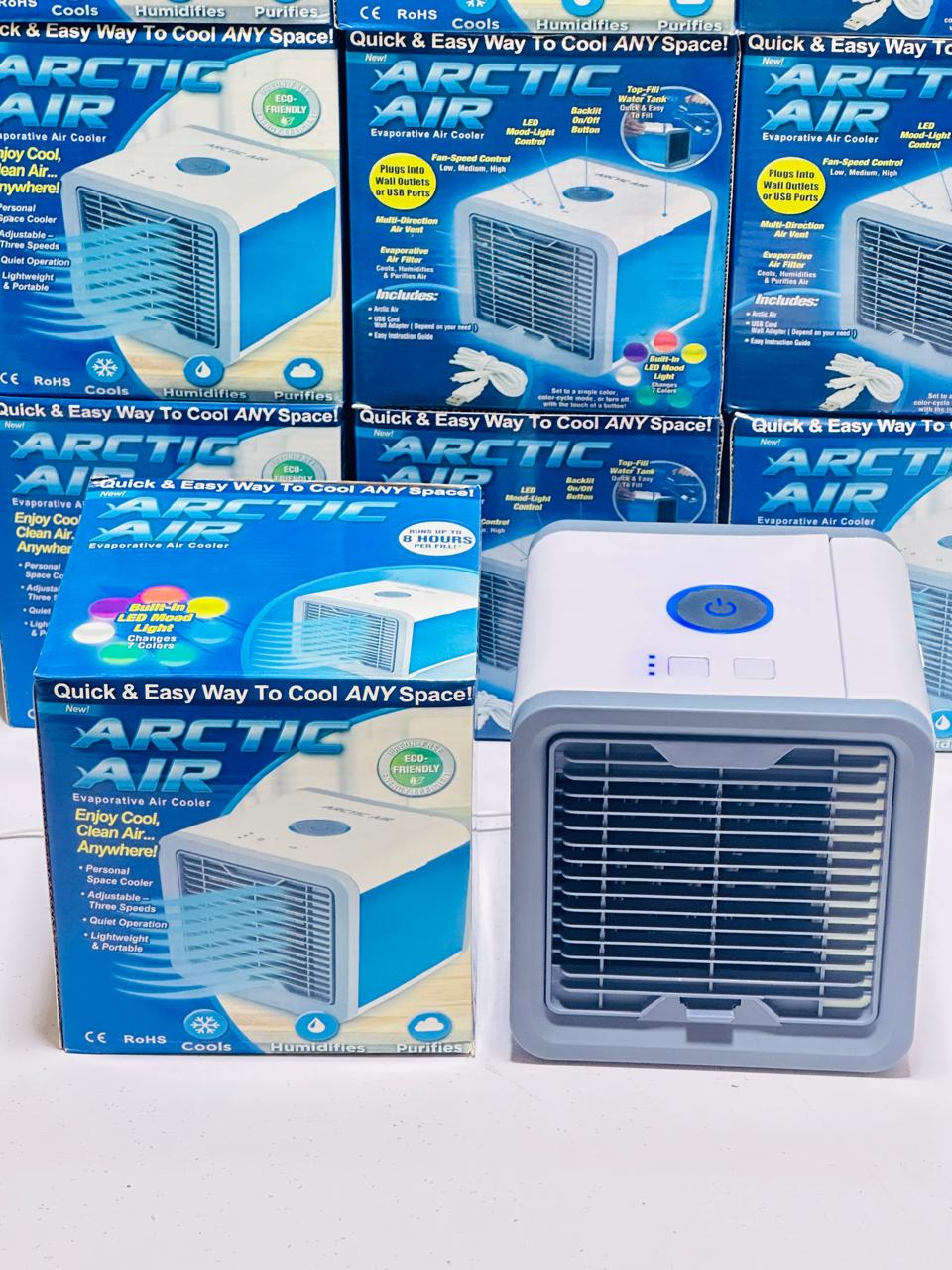 2 in 1 Air cooler | AC Fan | with Water Tank and Changing Color | Plug and Play