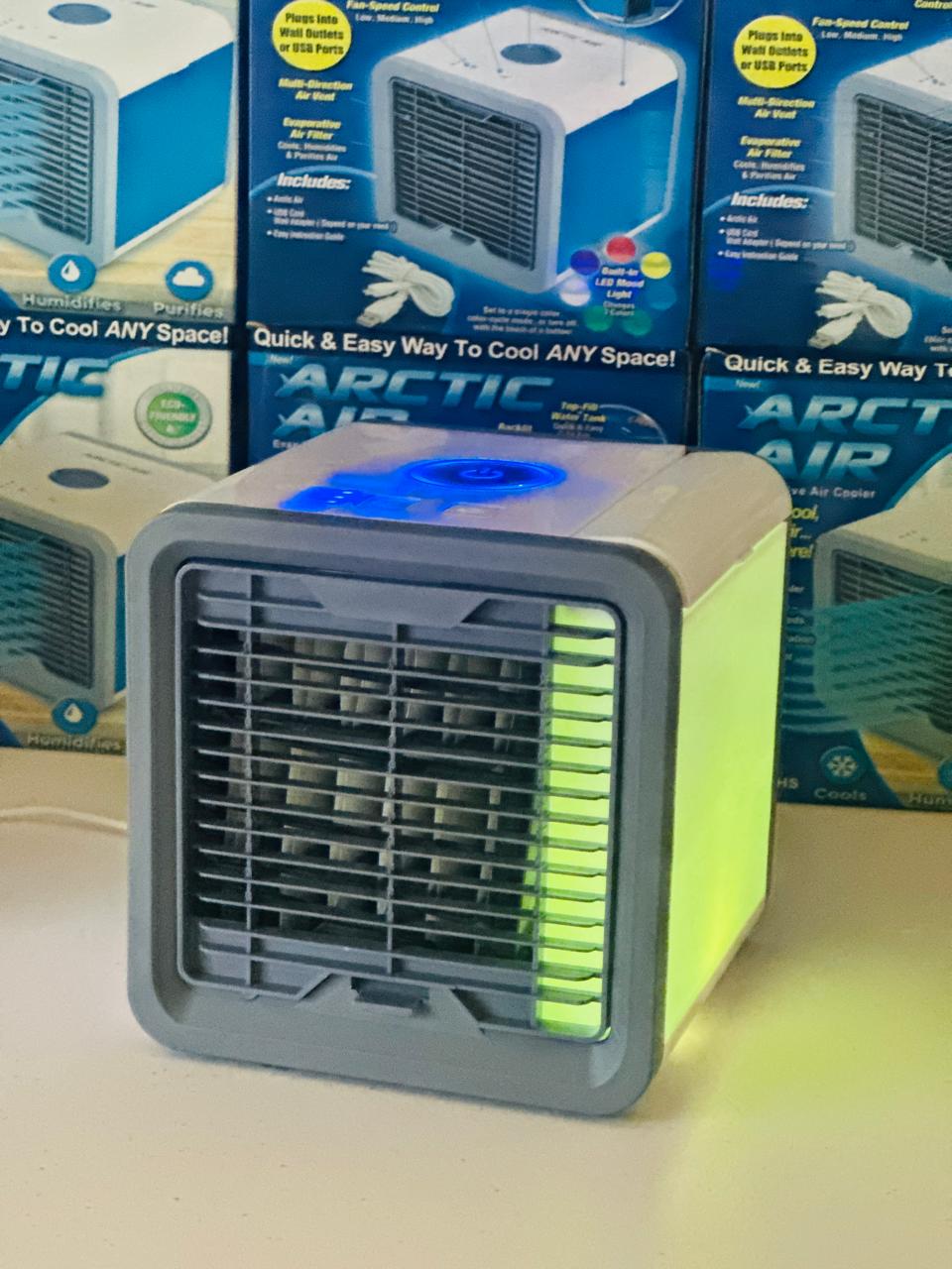2 in 1 Air cooler | AC Fan | with Water Tank and Changing Color | Plug and Play