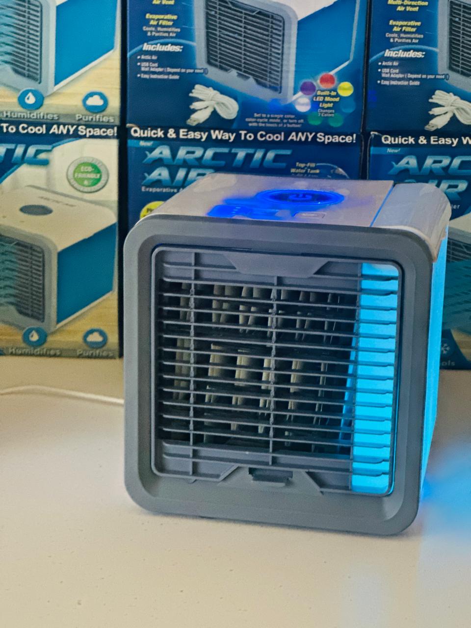 2 in 1 Air cooler | AC Fan | with Water Tank and Changing Color | Plug and Play