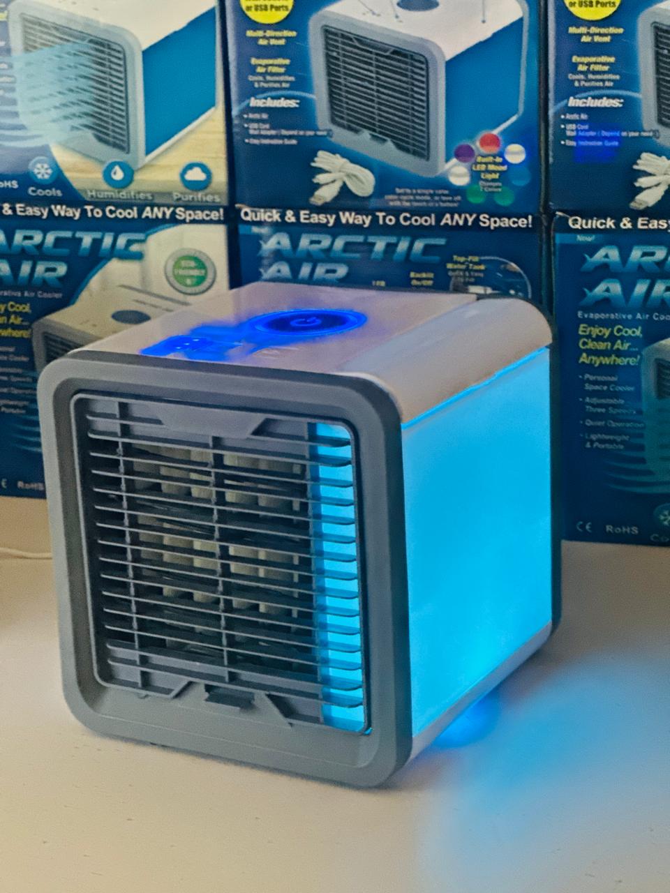 2 in 1 Air cooler | AC Fan | with Water Tank and Changing Color | Plug and Play