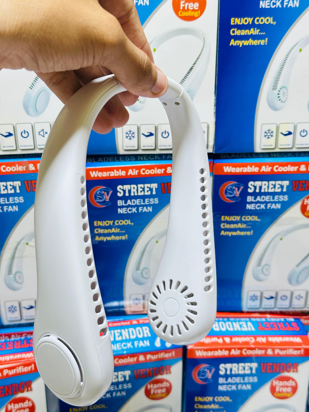 Rechargeable BladeLess Neck Fan | Rechargeable | Neck Fan | Cool Fan