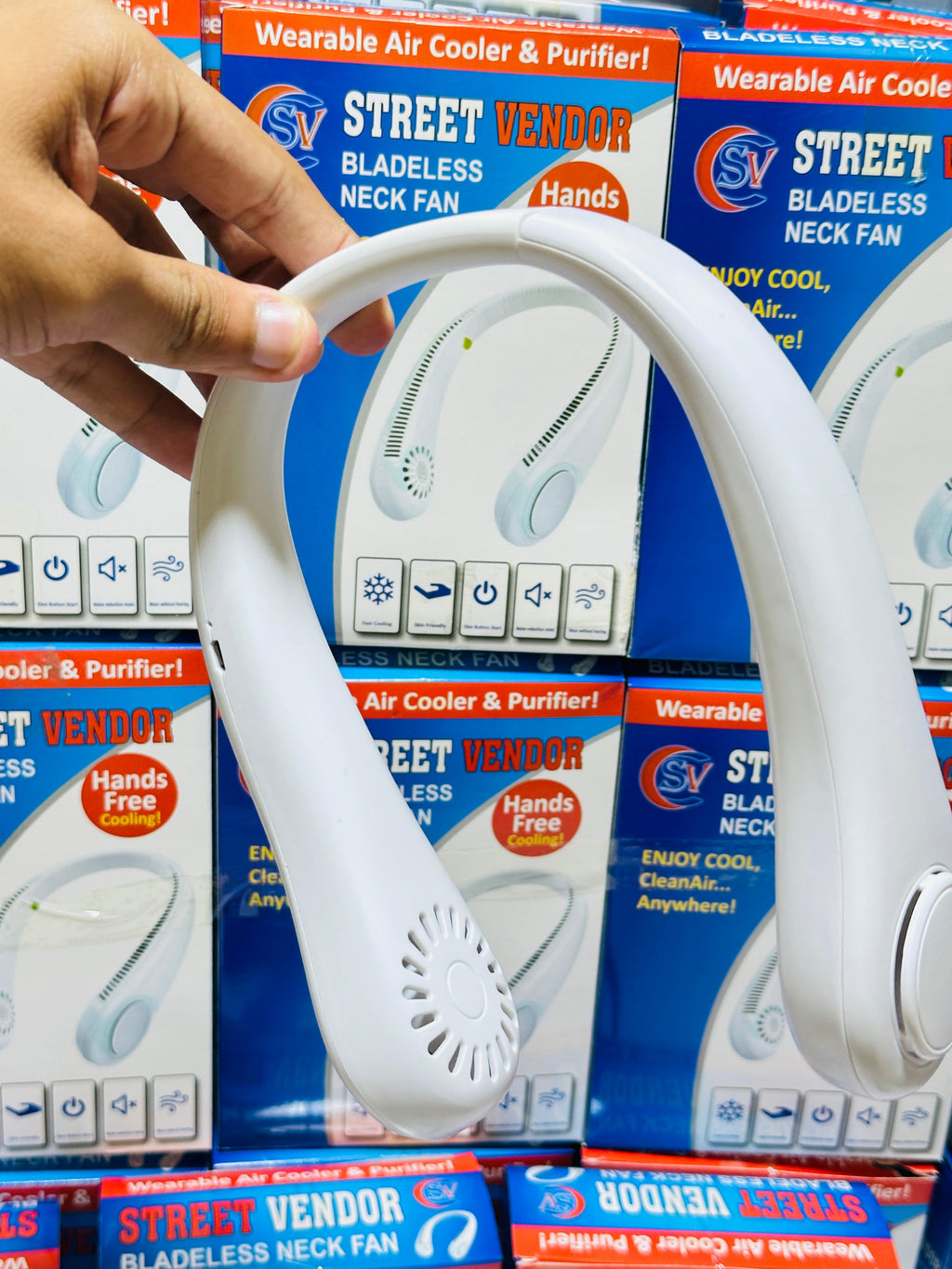 Rechargeable BladeLess Neck Fan | Rechargeable | Neck Fan | Cool Fan