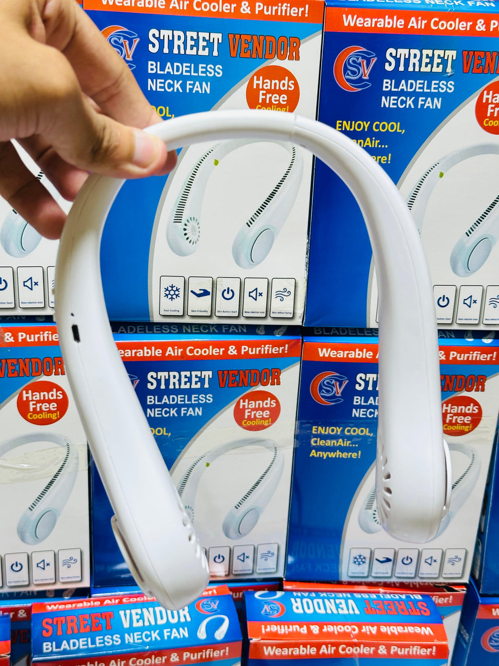 Rechargeable BladeLess Neck Fan | Rechargeable | Neck Fan | Cool Fan