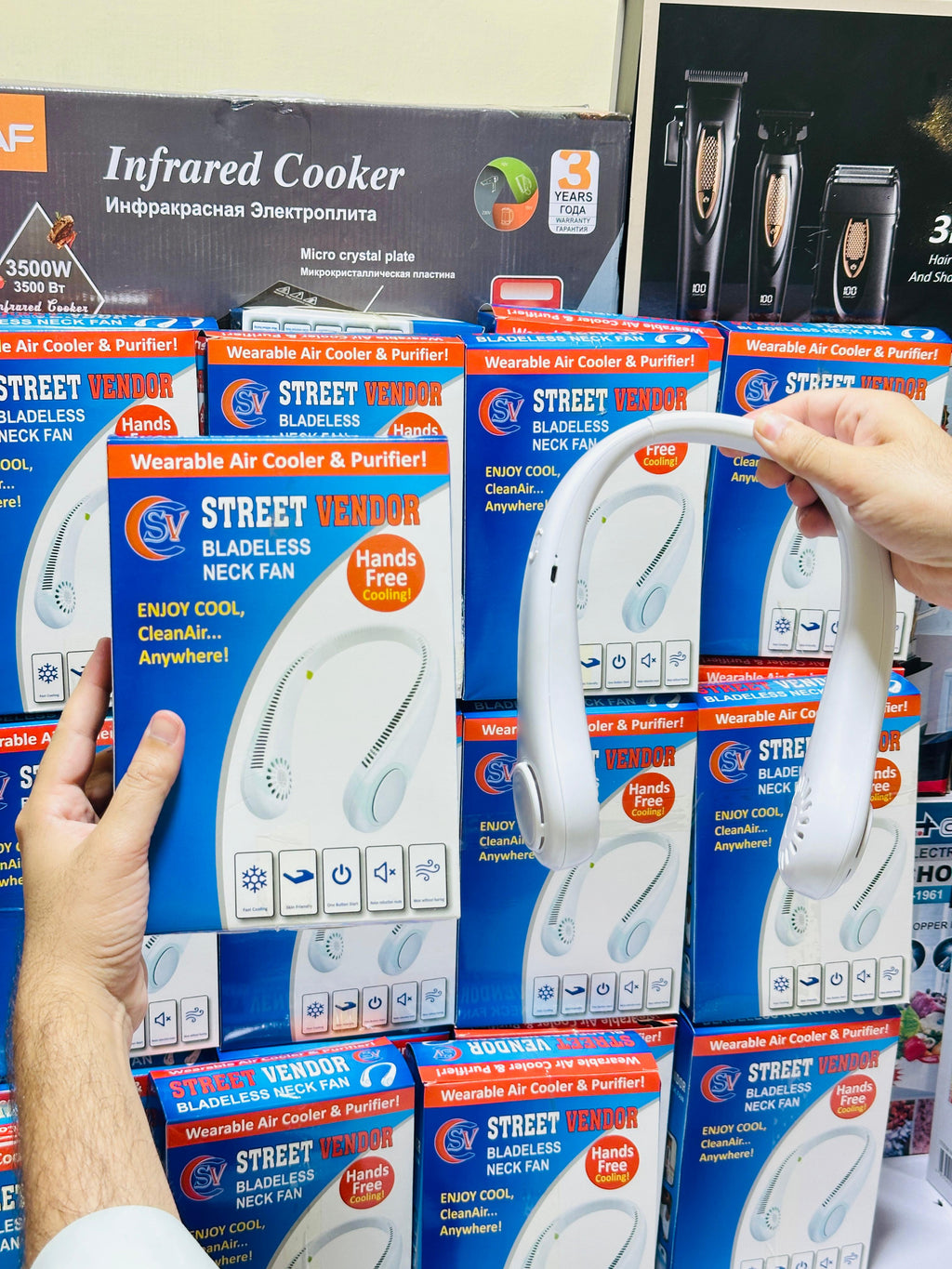 Rechargeable BladeLess Neck Fan | Rechargeable | Neck Fan | Cool Fan
