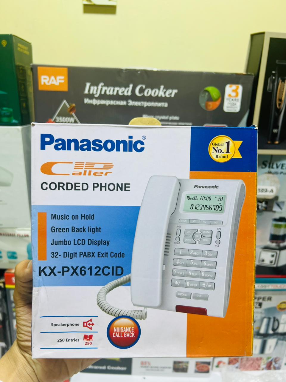 Original Panasonic Landline Telephone | Made in Malaysia | For Brand Lovers
