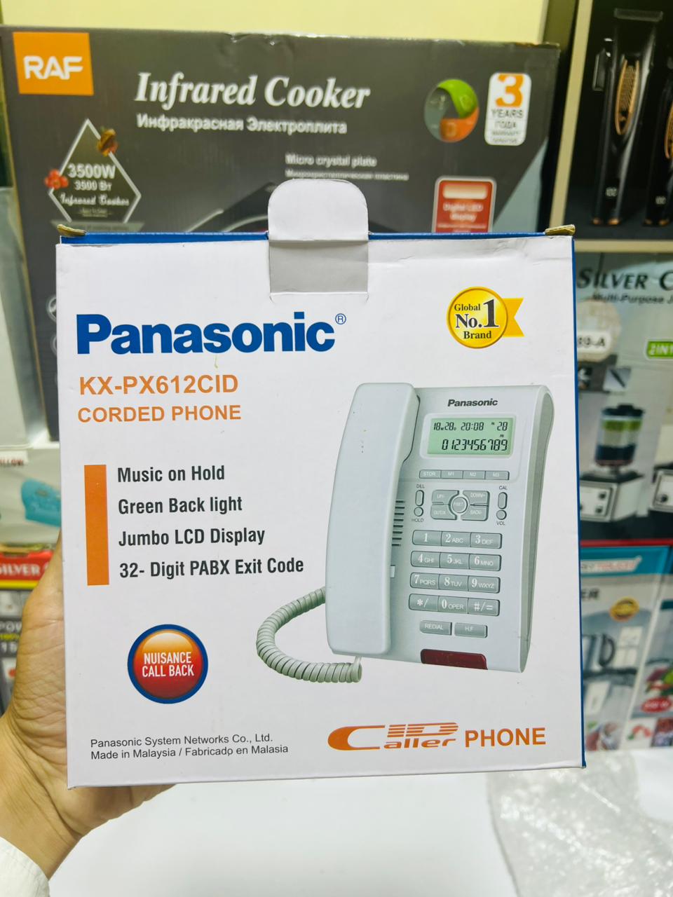 Original Panasonic Landline Telephone | Made in Malaysia | For Brand Lovers