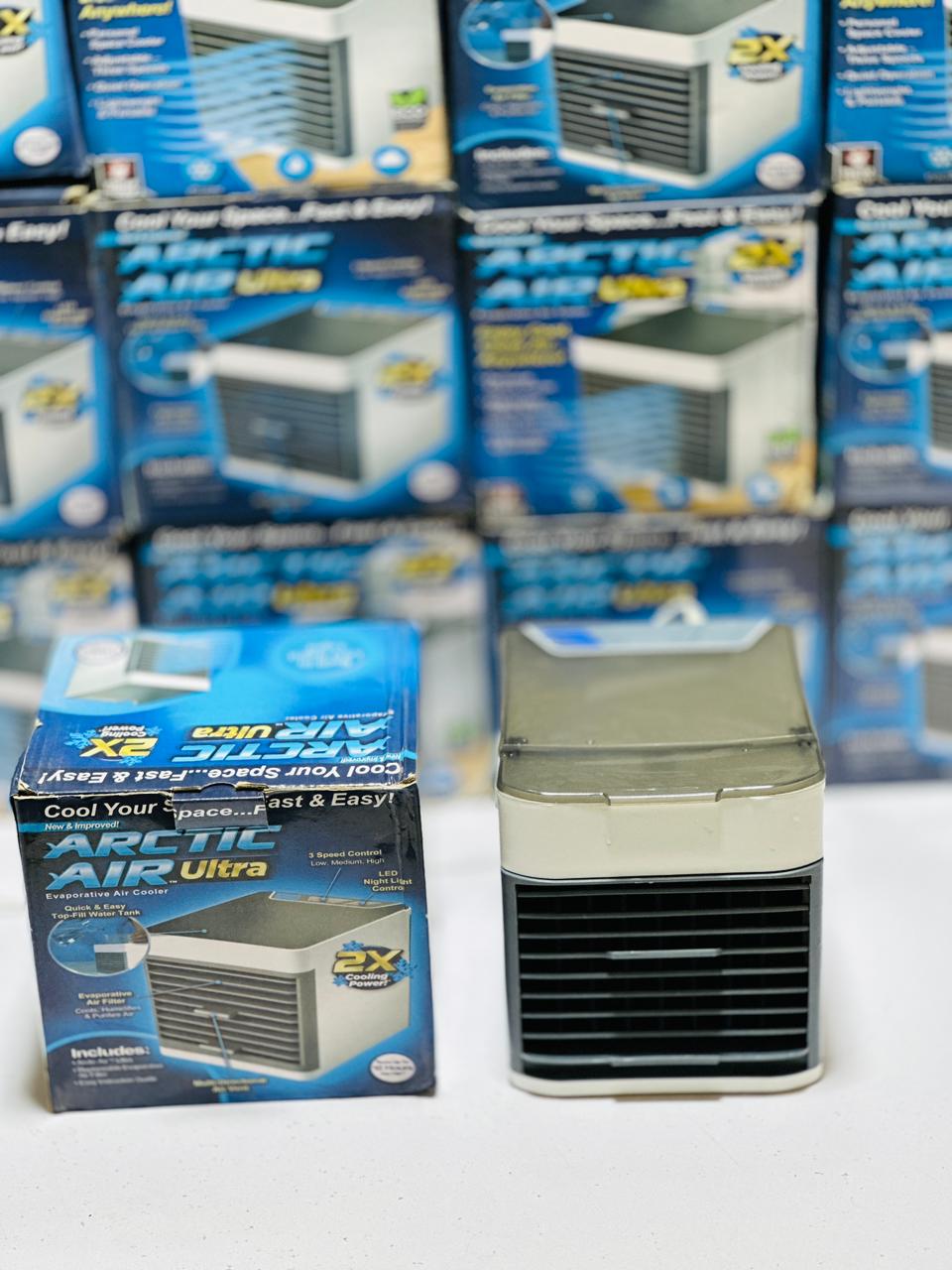 Arctic Air Ultra Evaporative Air Cooler By Ontel - Powerful 3-Speed, Lightweight, Portable Personal Space Cooler With Hydro-Chill Technology For Bedroom, Office, Living Room