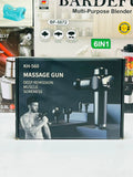 KH-560  Massage Gun for Men & Women – Deep Tissue Massager with Multiple Heads & Adjustable   Speed