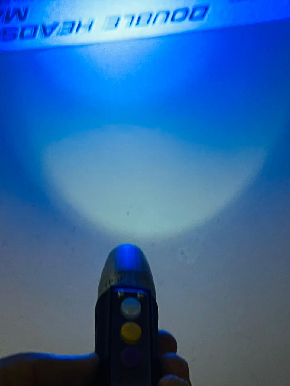 Gemstone Detector Torch 3 Colors Rechargeable With Ultra Violet Free Pointer