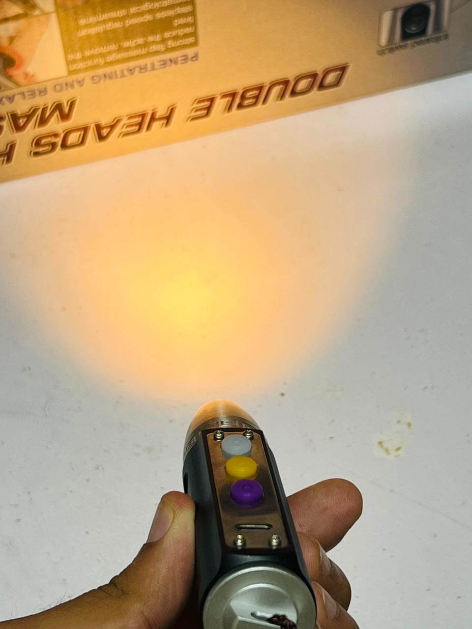 Gemstone Detector Torch 3 Colors Rechargeable With Ultra Violet Free Pointer