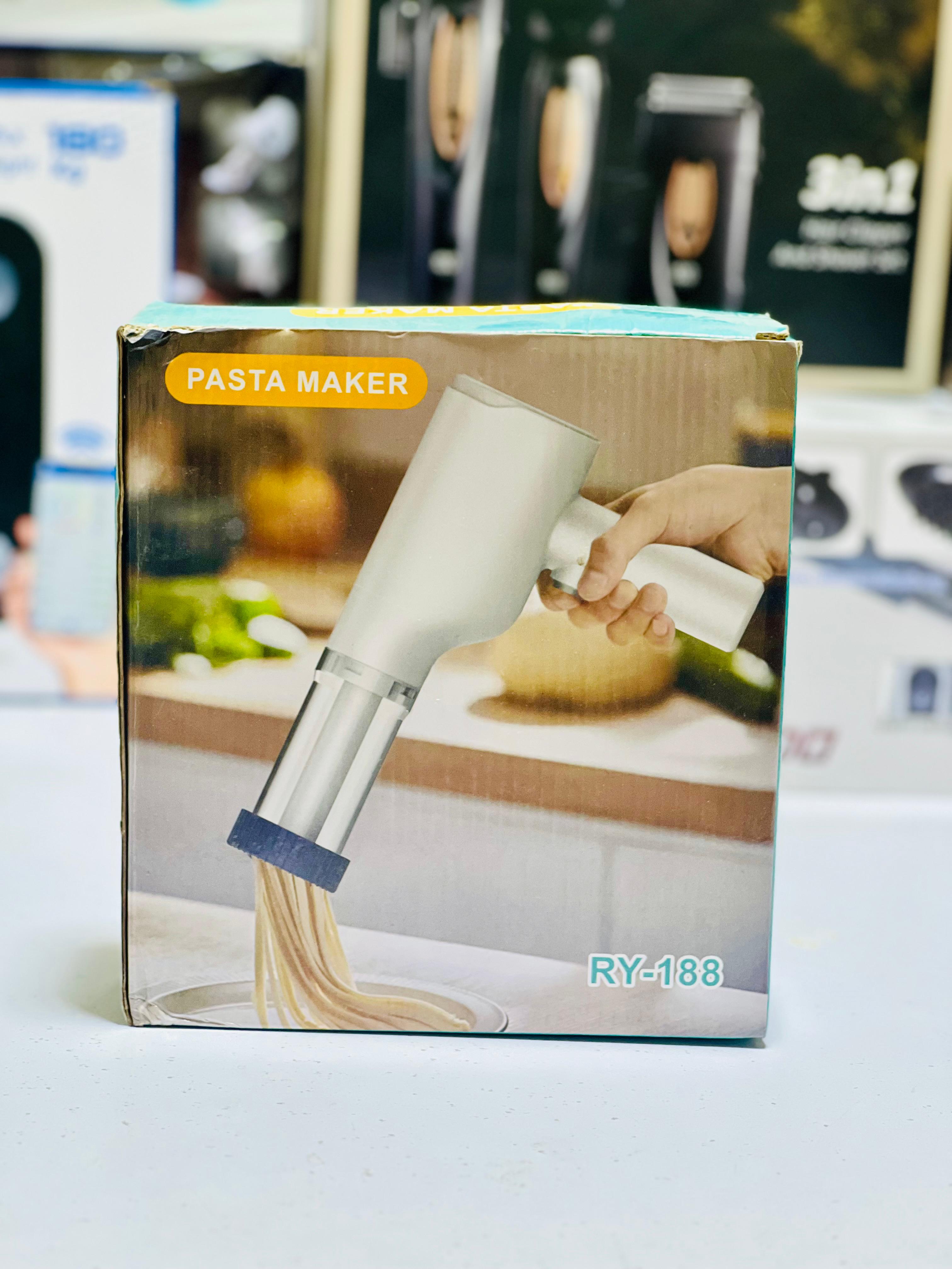 Electric Pasta Maker Machine Noodle Maker - Automatic Spaghetti Maker Pasta Roller Kitchenaid Attachment All-in-One Cordless Homemade Pasta Machine