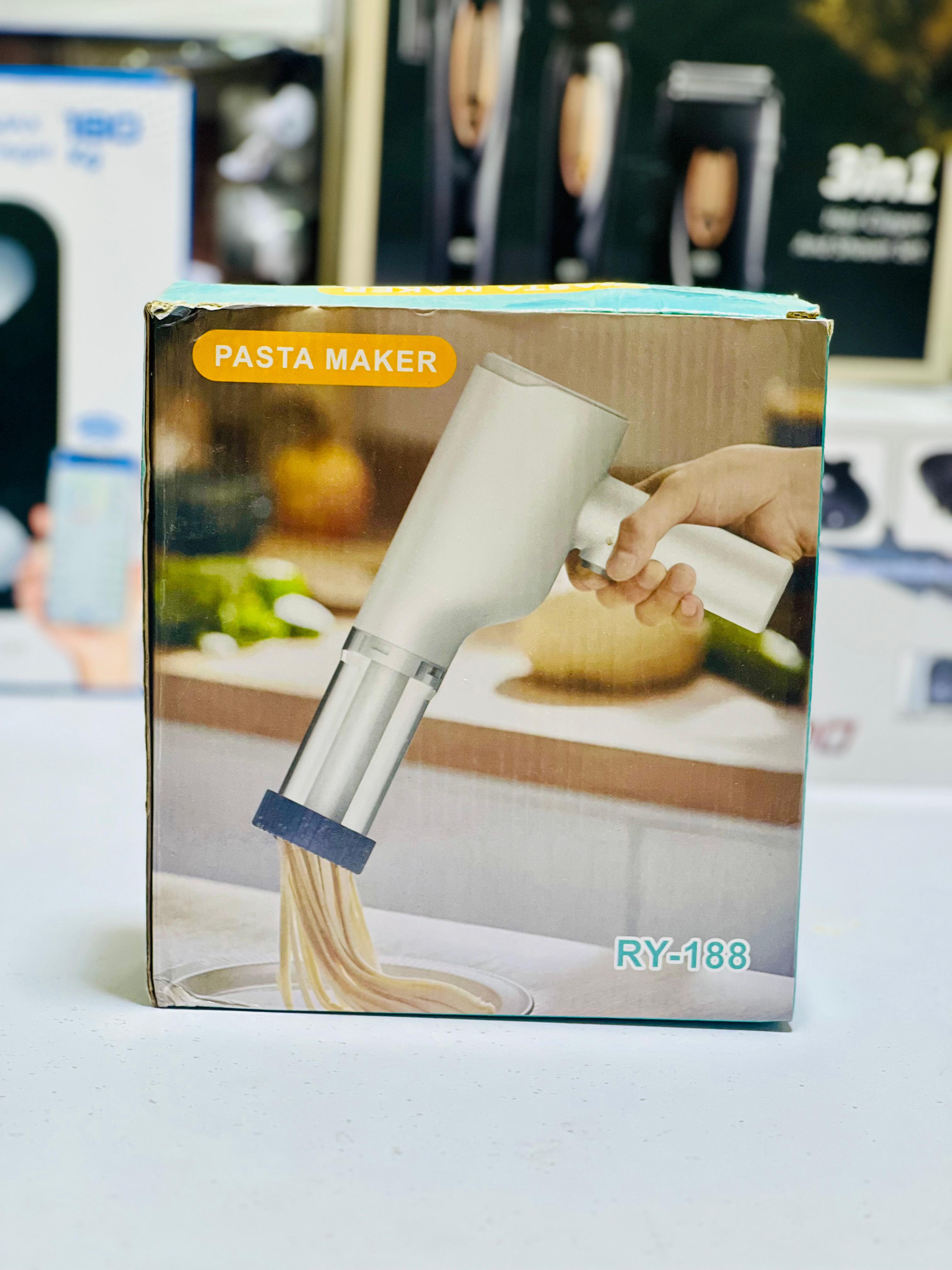 Electric Pasta Maker Machine Noodle Maker - Automatic Spaghetti Maker Pasta Roller Kitchenaid Attachment All-in-One Cordless Homemade Pasta Machine