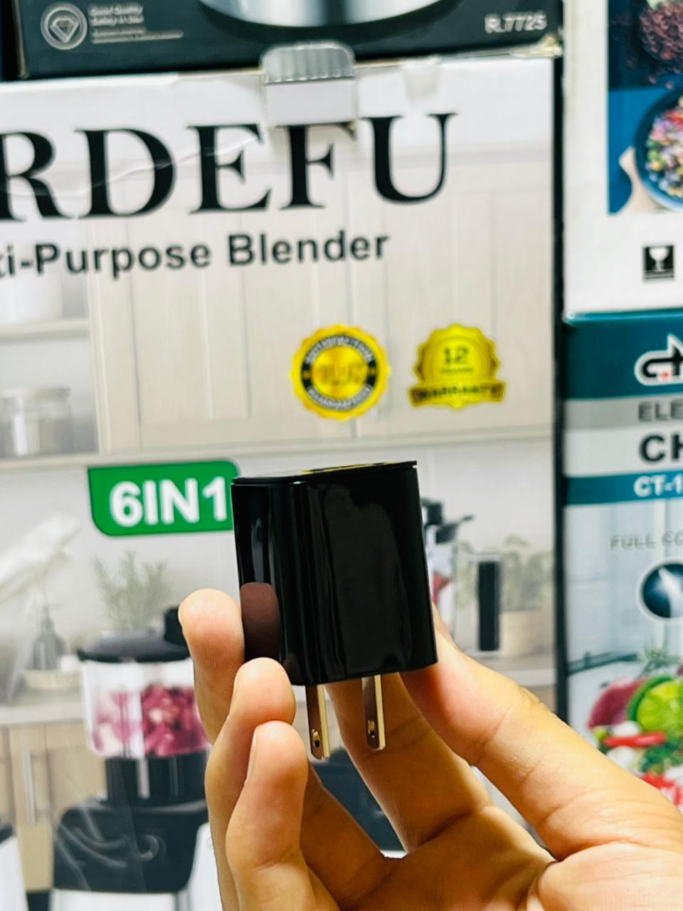 Smart Wi-Fi Multi-Functional Vigilant Charger Camera | Hidden | Wifi connectivity