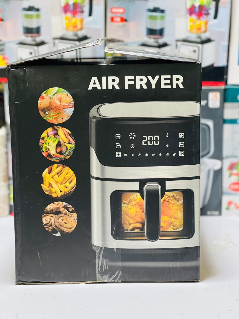 PKH470 Kenwood 12L Digital Air Fryer 1800W | Oil Free Healthy Cooking Appliance