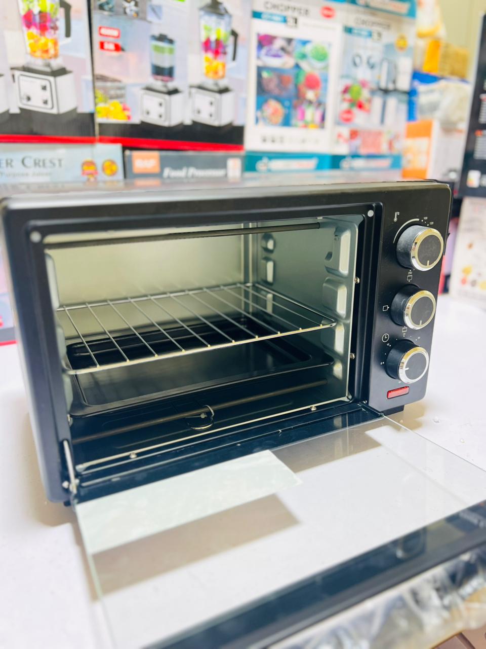 KPN-1025   Kenwood 25L Electric Baking Oven  toaster  With Double Tray & Rotisserie Grill  ,  1300 Watt